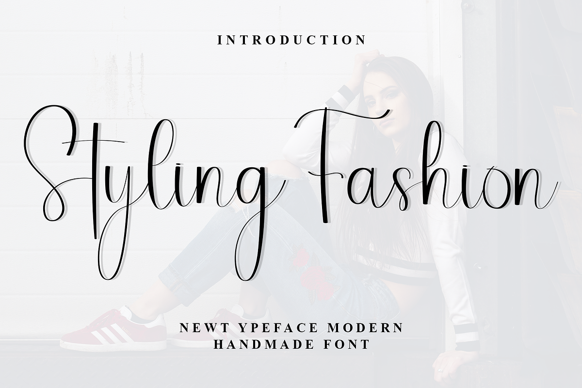 Styling Fashion, a Handwritten Font by InermediaSTUDIO (Photo 1 of 8)