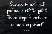 Quality, a Handwritten Font by InermediaSTUDIO (Thumbnail 3 of 7)