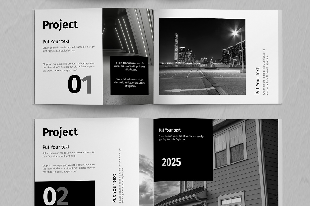Architecture Portfolio Layout, a Brochure Template by ContestDesign (Photo 3 of 5)