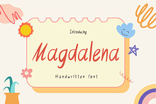 Magdalena - Handwritten Font