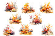 Watercolor digital tree clipart png, an Object Graphic by KomtsyanTatyanaArt (Thumbnail 3 of 7)