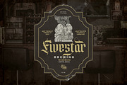 Silent Black - Stylish Blackletter, a Blackletter Font by Bale Type (Thumbnail 2 of 9)
