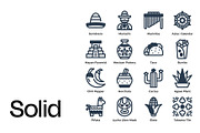 Mexico Icon Set, a Duotone Icon by Eklip Studio (Thumbnail 2 of 4)