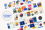 100+ Instagram Template Kit | Canva, a Templates & Theme by Yaaas Design (Thumbnail 7 of 12)