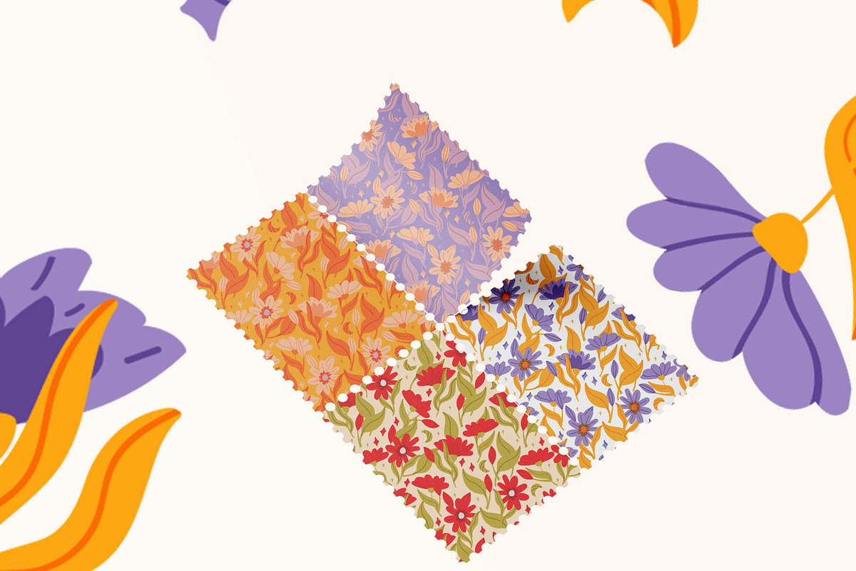 Cheerful Daisy Pattern, a Pattern Graphic by lilovwishes (Photo 4 of 5)