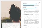 Sawyer - Personal Resume & Portfolio, a Bootstrap Template by FWPolice (Thumbnail 4 of 6)