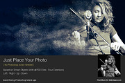 Sand Rising Photoshop Mock-ups, an Action Add-On by SlideSalad (Thumbnail 14 of 21)