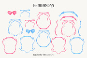 Petite Bunnies & Spring Wildflowers, a Seasonal Illustration by Catch the Dream Art (Thumbnail 11 of 14)