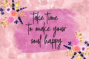 Girly Style, a Script Font by akrtype (Thumbnail 7 of 7)