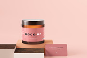 250+ Cosmetic Branding Mockup Bundle, a Cups & Container Mockup by pmvch (Thumbnail 28 of 273)