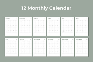 Printable Planner 2022 Calendar