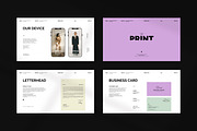 Brand Guideline Presentation, a Presentation Template by PrintIdea (Thumbnail 6 of 9)