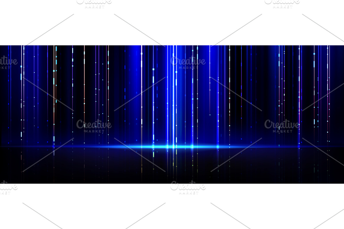Abstract digital tech bg with, a Technology Illustration by art PVP - market