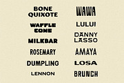 Type Volume Two, a Handwritten Font by Taylor Penton (Thumbnail 4 of 5)