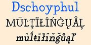 Dschoyphul, a Handwritten Font by Ingrimayne Type (Thumbnail 7 of 7)