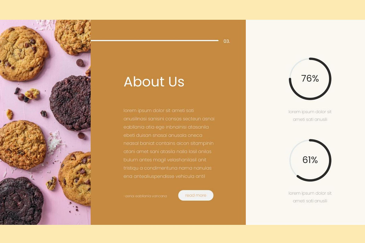 Labis - cookies Keynote Template, a Presentation Template by riz creative studio (Photo 3 of 9)