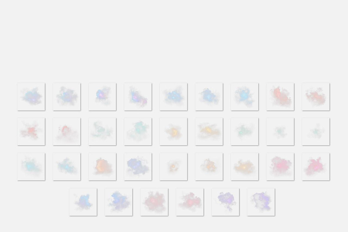 Color Smoke Overlays Transparent PNG, a Layer Style Add-On by Walllow Creatives (Photo 6 of 7)