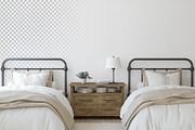 MODERN FARMHOUSE NURSERY mockups, a Poster Template by MyHomeMockups (Thumbnail 7 of 12)