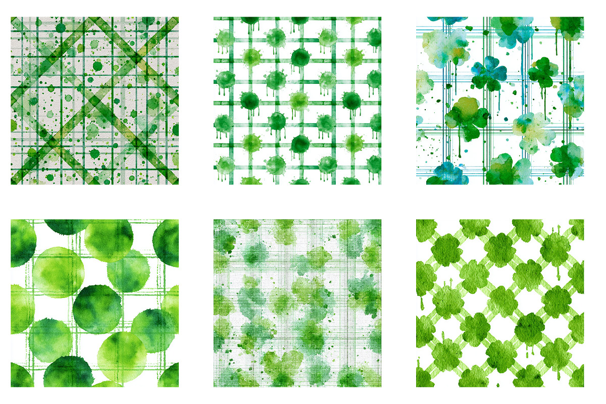 St Patricks Digital Paper, a Texture Illustration by Designworld (Photo 4 of 5)