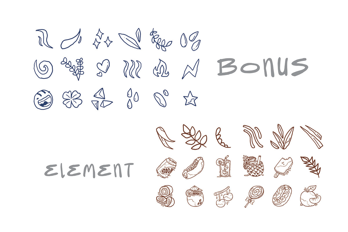 Food Doodle Hand Drawn Icon | FOODLE, an Icon by Randomtypesht (Photo 4 of 8)