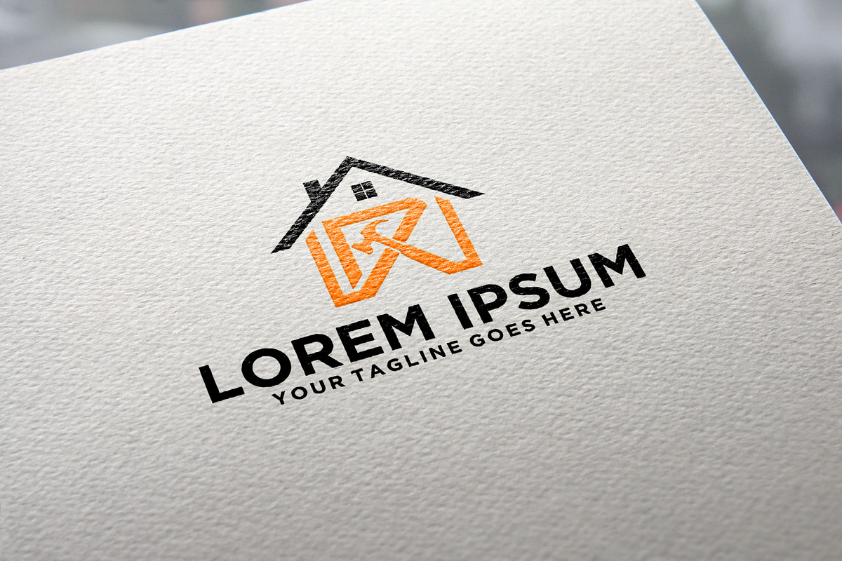 Home Renovation R letter logo, a Branding & Logo Template by REDVY CREATIVE