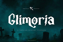 Glimoria - Horror Font