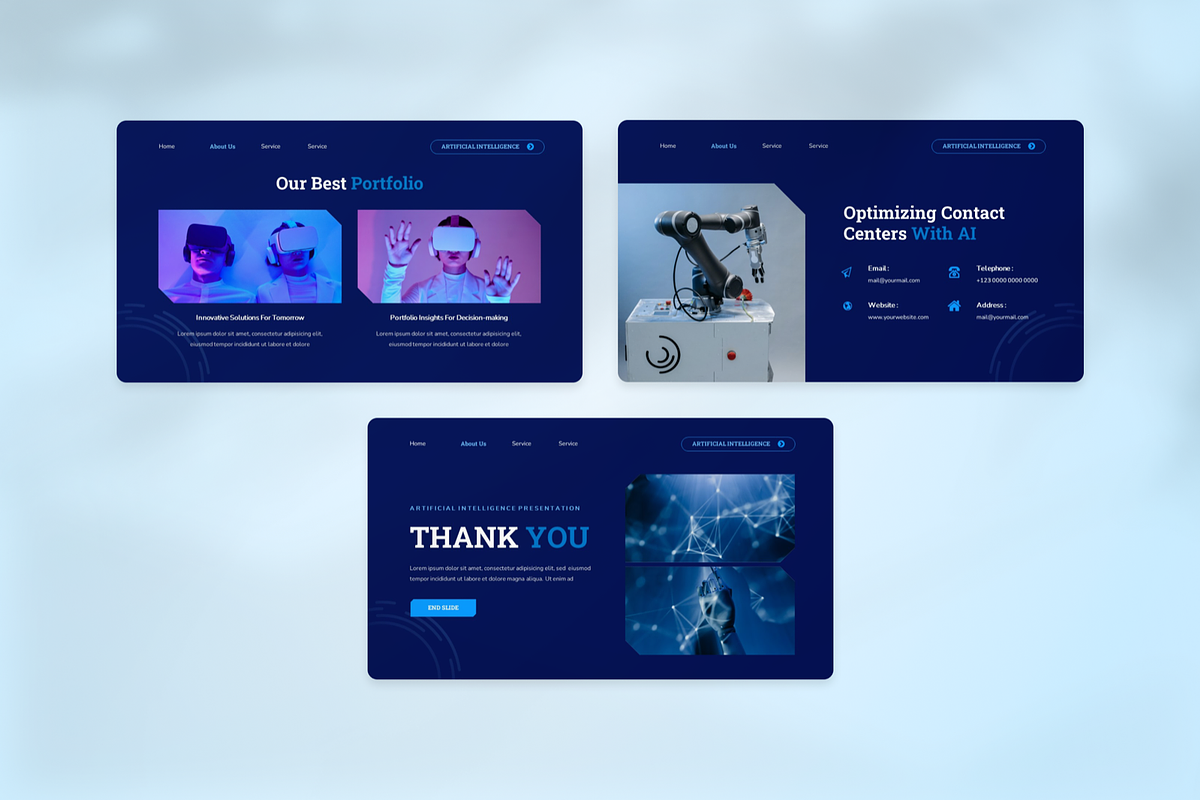 Artificial Intelligence Keynote, a Presentation Template by SquidPixey (Photo 5 of 7)