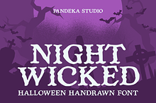 Night Wicked - Halloween Handdrawn