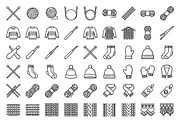 Bundles Tiny Hobby Outline Icons, an Outline Icon by adenpinkstore (Thumbnail 8 of 16)
