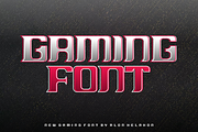Squad Gaming Font, a Sans Serif Font by alon kelakon (Thumbnail 3 of 4)