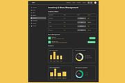 Food Delivery, Restaurant Dashboard, an UI Kit Template by nagaredesignstudio (Thumbnail 5 of 5)