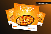 Fast Food Instagram Post Template, a Social Media Template by Yunus Ahmad (Thumbnail 3 of 5)