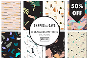 Shapes for Days Vol I & II Patterns, a Pattern Graphic by Studio.lize (Thumbnail 1 of 5)