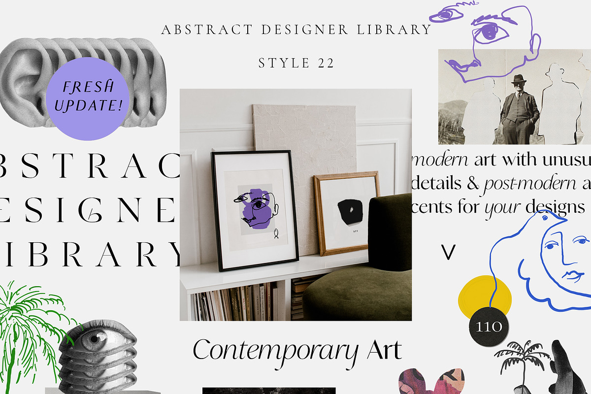 ABSTRACT DESIGN LIBRARY shapes, an Object Graphic by Lana Elanor (Photo 45 of 56)