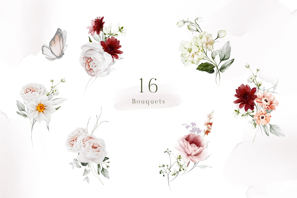 Bronte | Botanical set | 280+ images, an Illustration by Karma (Photo 22 of 39)