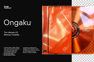 Ongaku - Ultimate CD Mockup Template