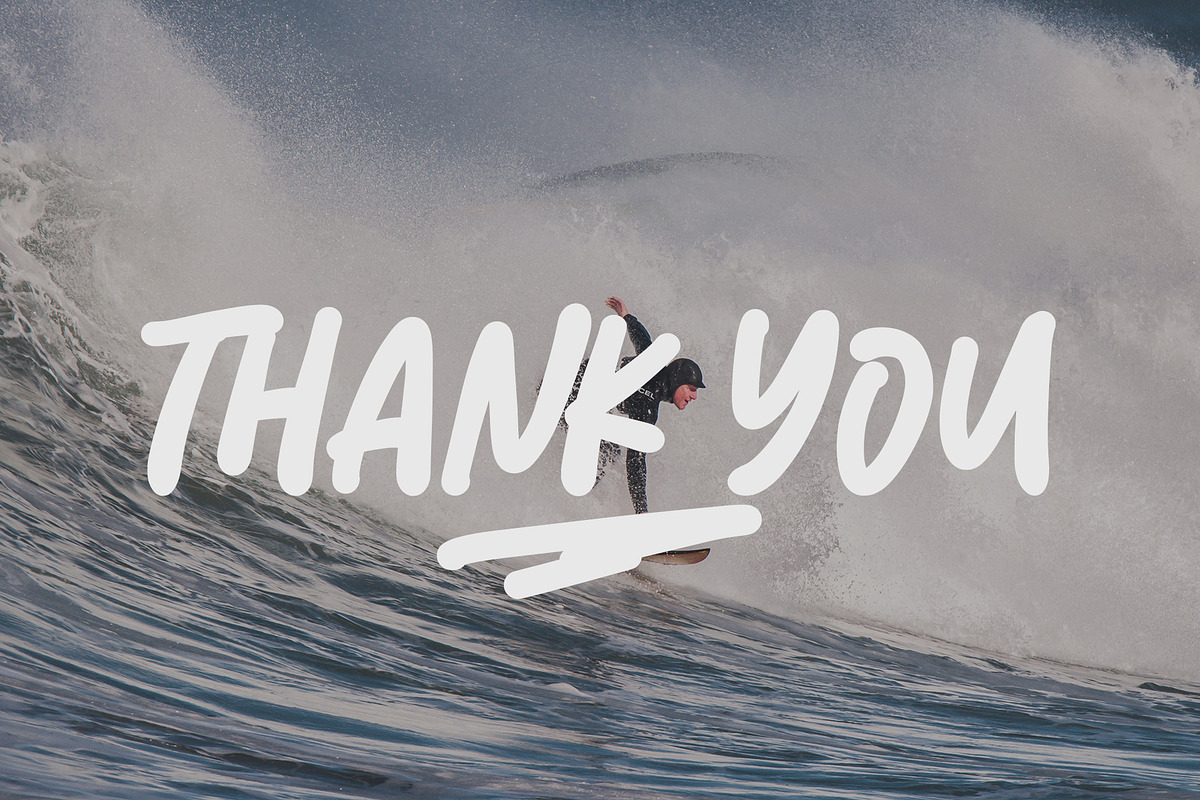 INCREDIBLE - Handwritten Font, a Script Font by Analogous (Photo 13 of 13)