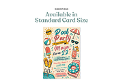 Pool Party Birthday Invitation, an Invitation Template by heynomi (Thumbnail 16 of 19)