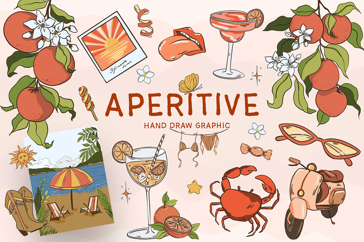 Aperitive. Hand draw graphic, an Object Graphic by ma_i_vi (Photo 1 of 10)