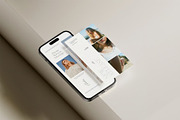 Phone Screen Mockup, a Device Mockup by zippypixelstudio (Thumbnail 3 of 7)
