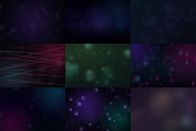 Bokeh Video : 4K VJ Loop Pack, a Wallpaper Graphic by cheapmotiongraphics (Thumbnail 9 of 13)