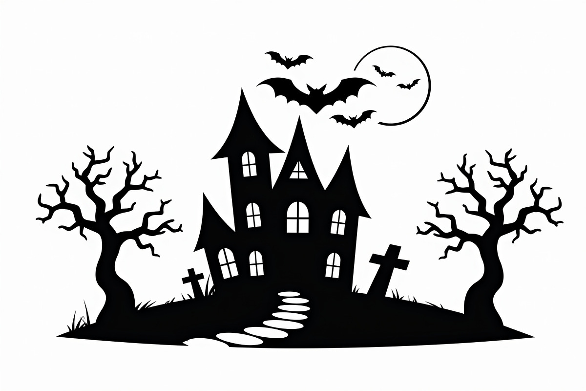 Spooky Haunted House Bundle, an Illustration by Designs_River (Photo 5 of 9)