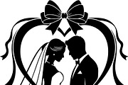 Black Heart Love Silhouette Icons Se, an Illustration by Designer_Momina (Thumbnail 16 of 18)