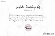 YouTube Branding Kit template Canva, a Social Media Template by Studio Eburnean (Thumbnail 5 of 5)