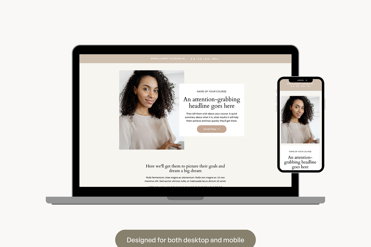 ThriveCart Sales Page Template, a Landing Page Template by Pixel & Flow (Photo 8 of 8)