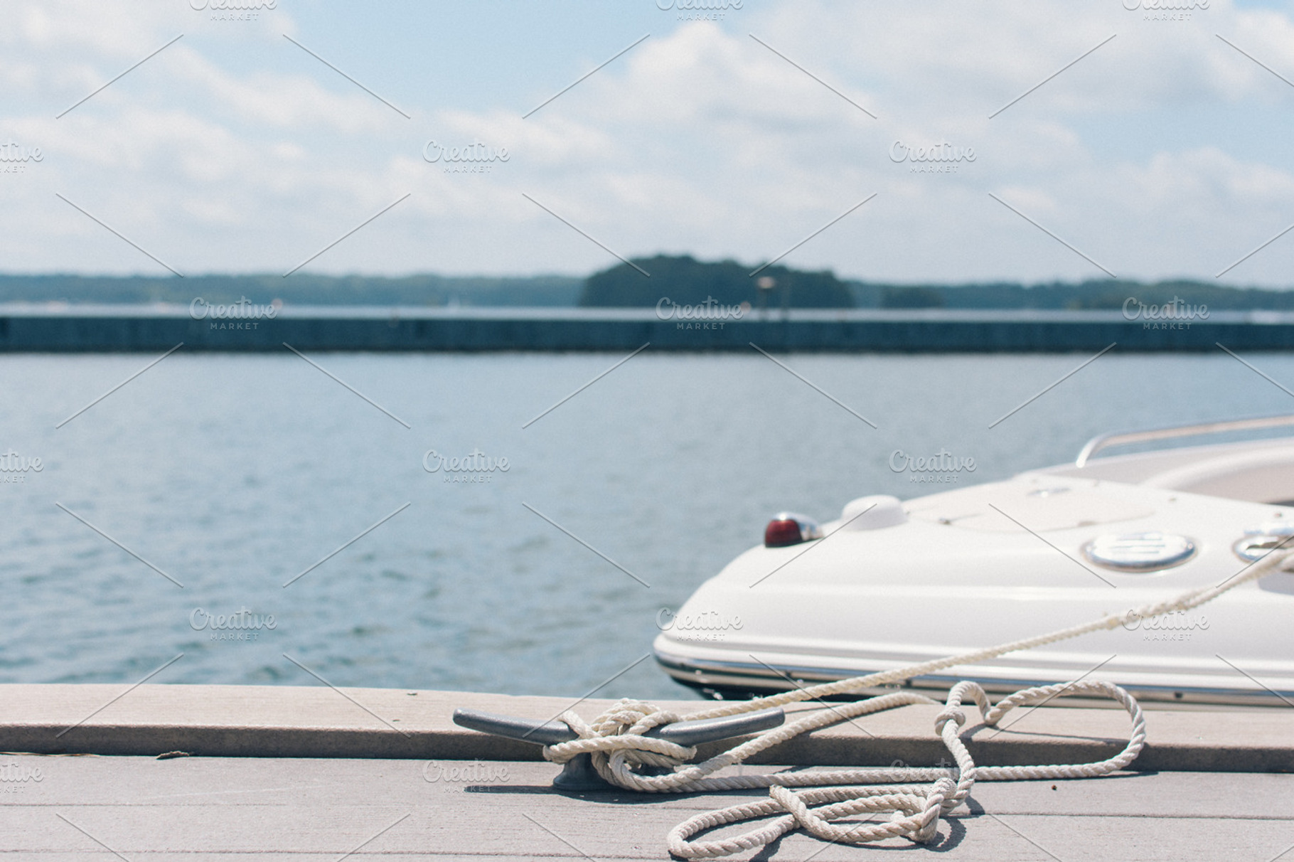 Secured Boat, a Nature Photo by Zach & Beth Photography