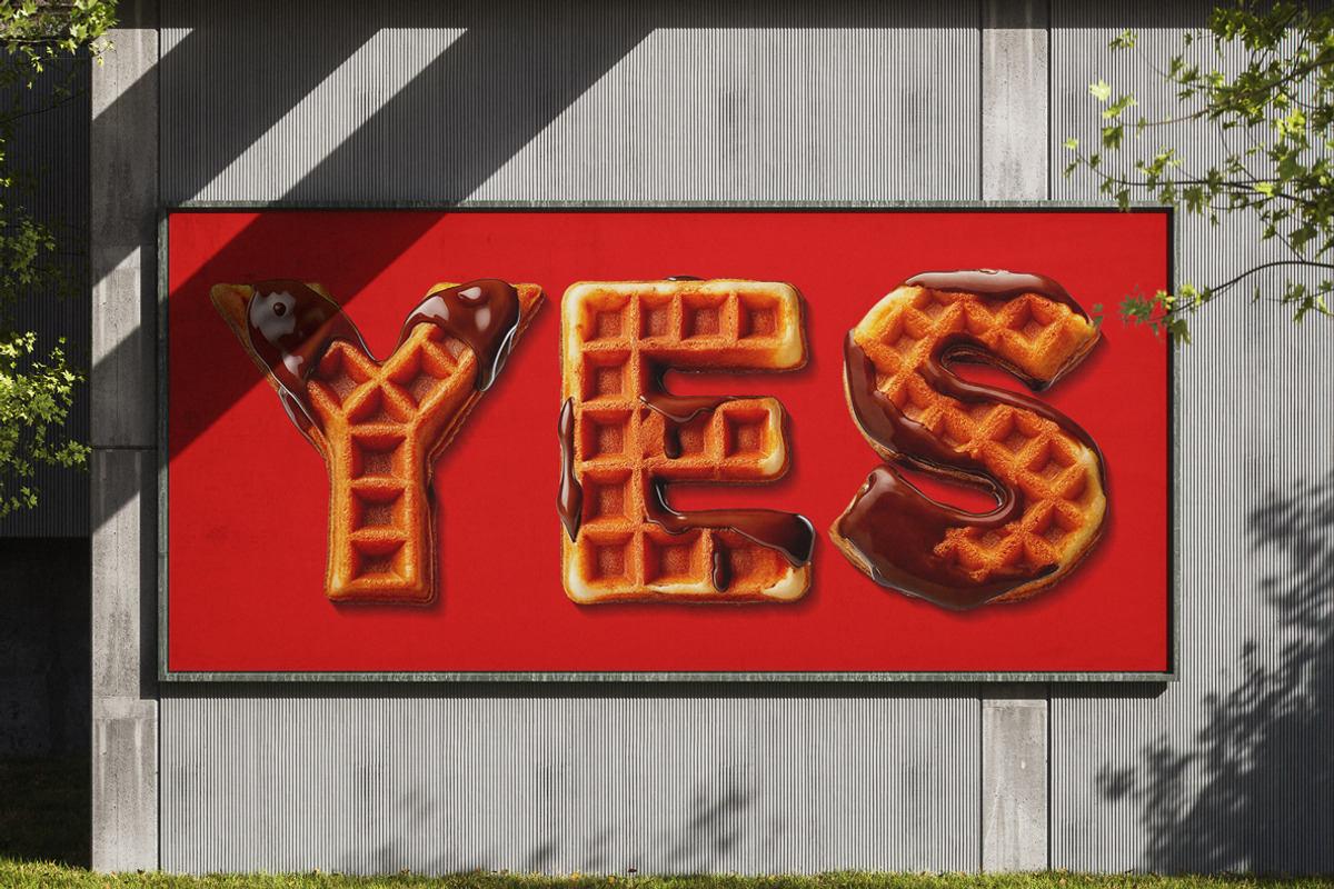 Waffle Drip Font, a Sans Serif Font by Handmadefont (Photo 3 of 14)