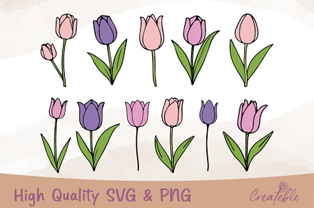 Tulip SVG Bundle