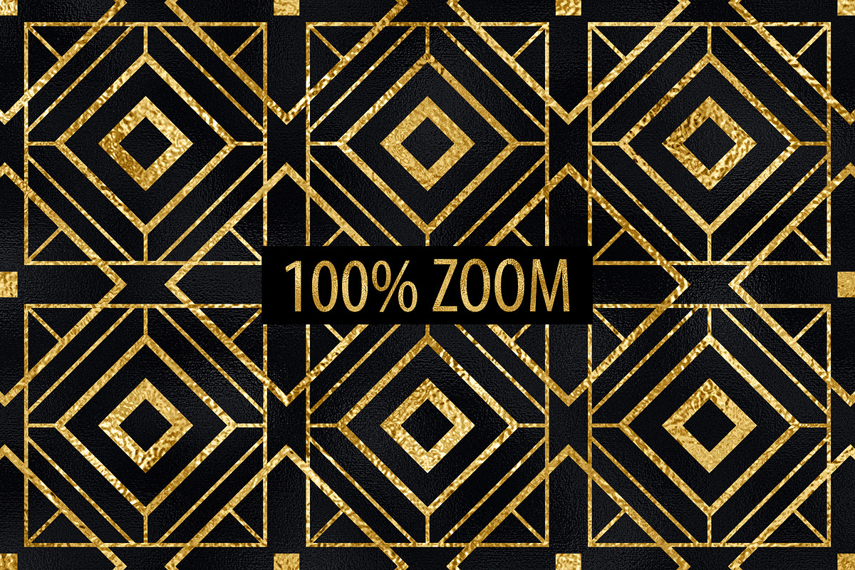 20 Art Deco Seamless Vector Patterns, a Pattern Graphic by CatJello Graphics (Photo 11 of 23)
