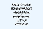 Lockside Graffiti Display Font, a Sans Serif Font by IHDSTD (Thumbnail 5 of 5)